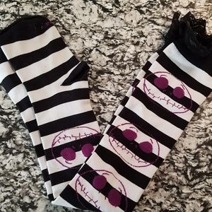 Jack Skellington Thigh Length Socks